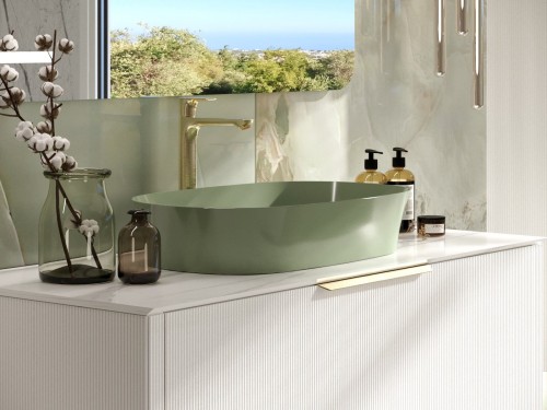 RIBBED - 2025 BATHROOM FURNITURE COLLECTION